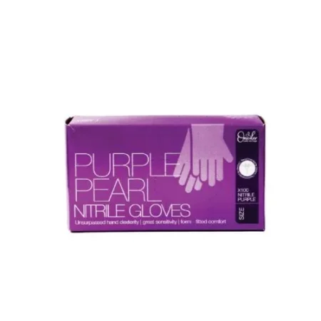قفازات نتريل بنفسجية
