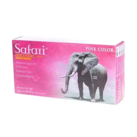 قفازات سفاري وردية